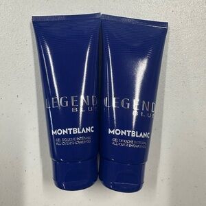 Montblanc Legend Blue Shower Gel 3.3oz/100ml set of 2